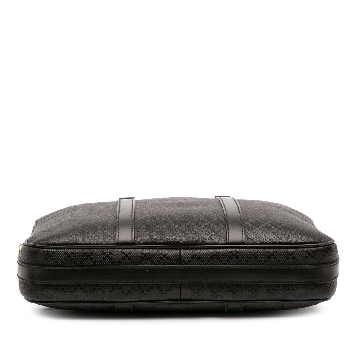 Gucci Medium Leather Diamante Bright Business Bag