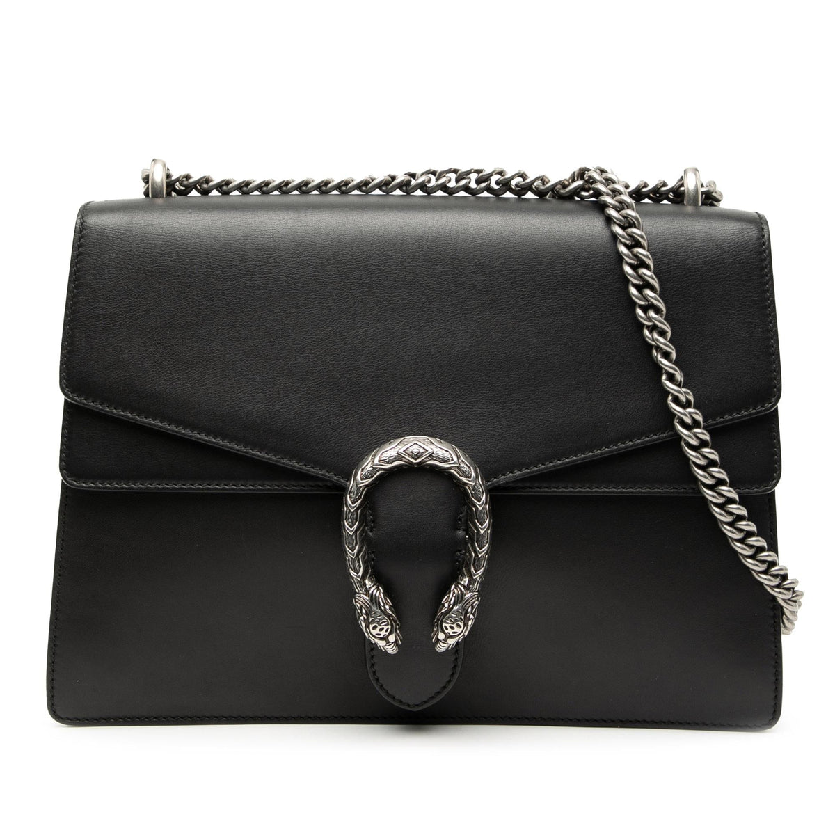 Gucci Medium Leather Dionysus Shoulder Bag