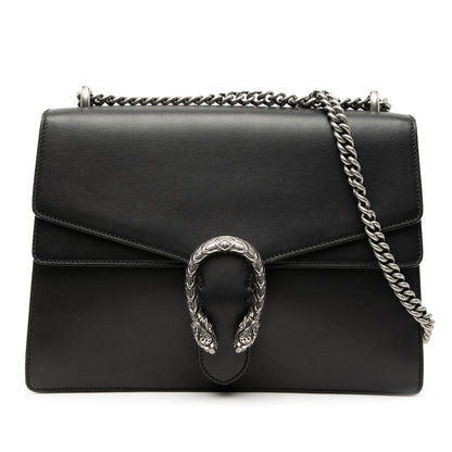 Gucci Medium Leather Dionysus Shoulder Bag