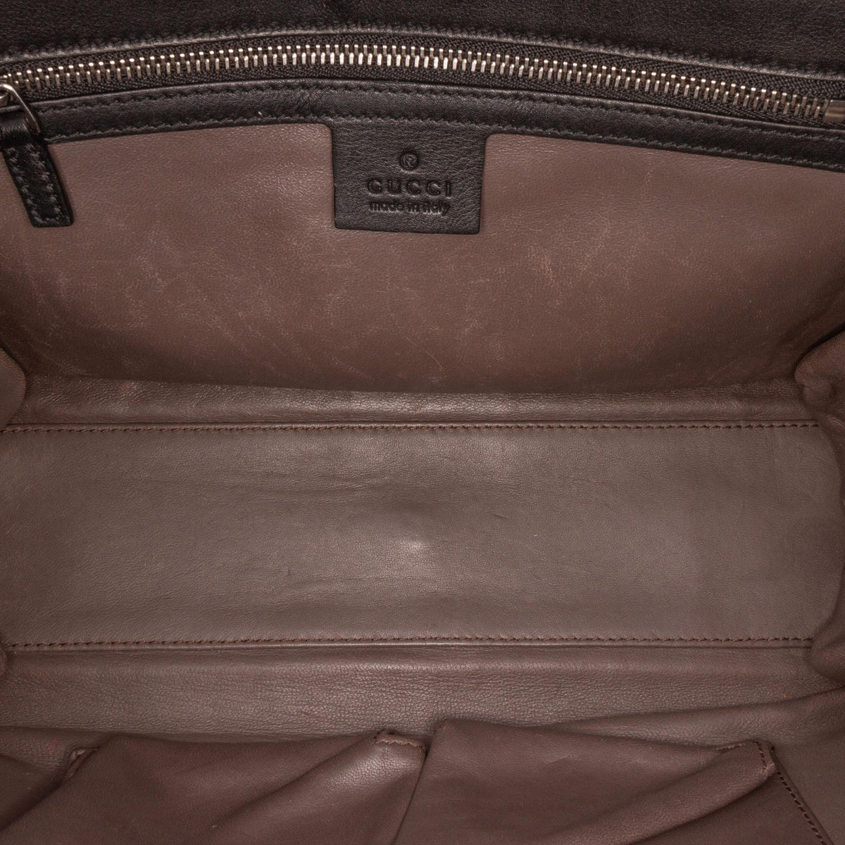 Gucci Medium Leather Dollar Interlocking G Crossbody