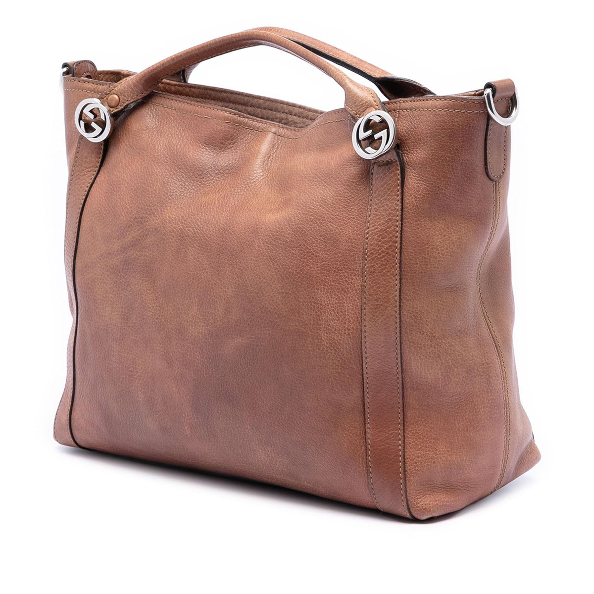 Gucci Medium Leather Miss GG Satchel