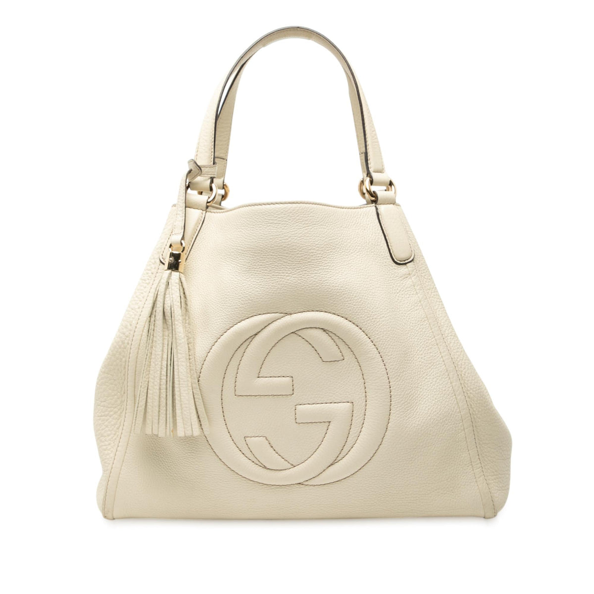 Gucci Medium Leather Soho Cellarius Tote