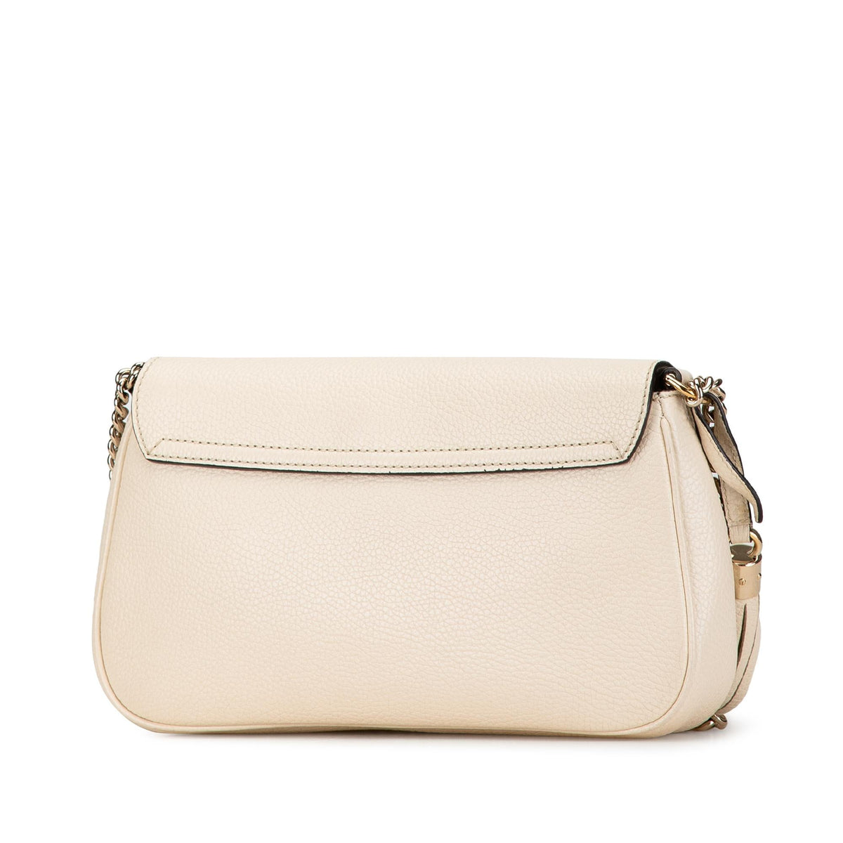 Gucci Medium Leather Soho Chain Flap Crossbody (SHG-4F65Xy)