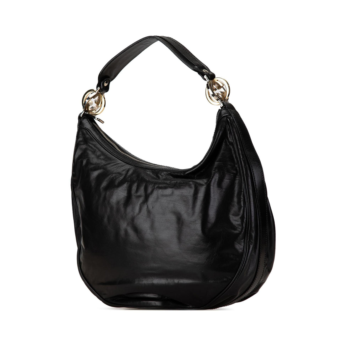 Gucci Medium Leather Twins Hobo