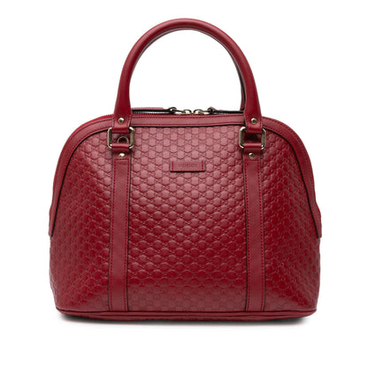 Gucci Medium Microguccissima Dome Satchel