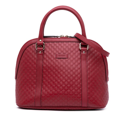 Gucci Medium Microguccissima Dome Satchel