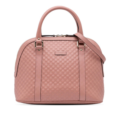 Gucci Medium Microguccissima Dome Satchel