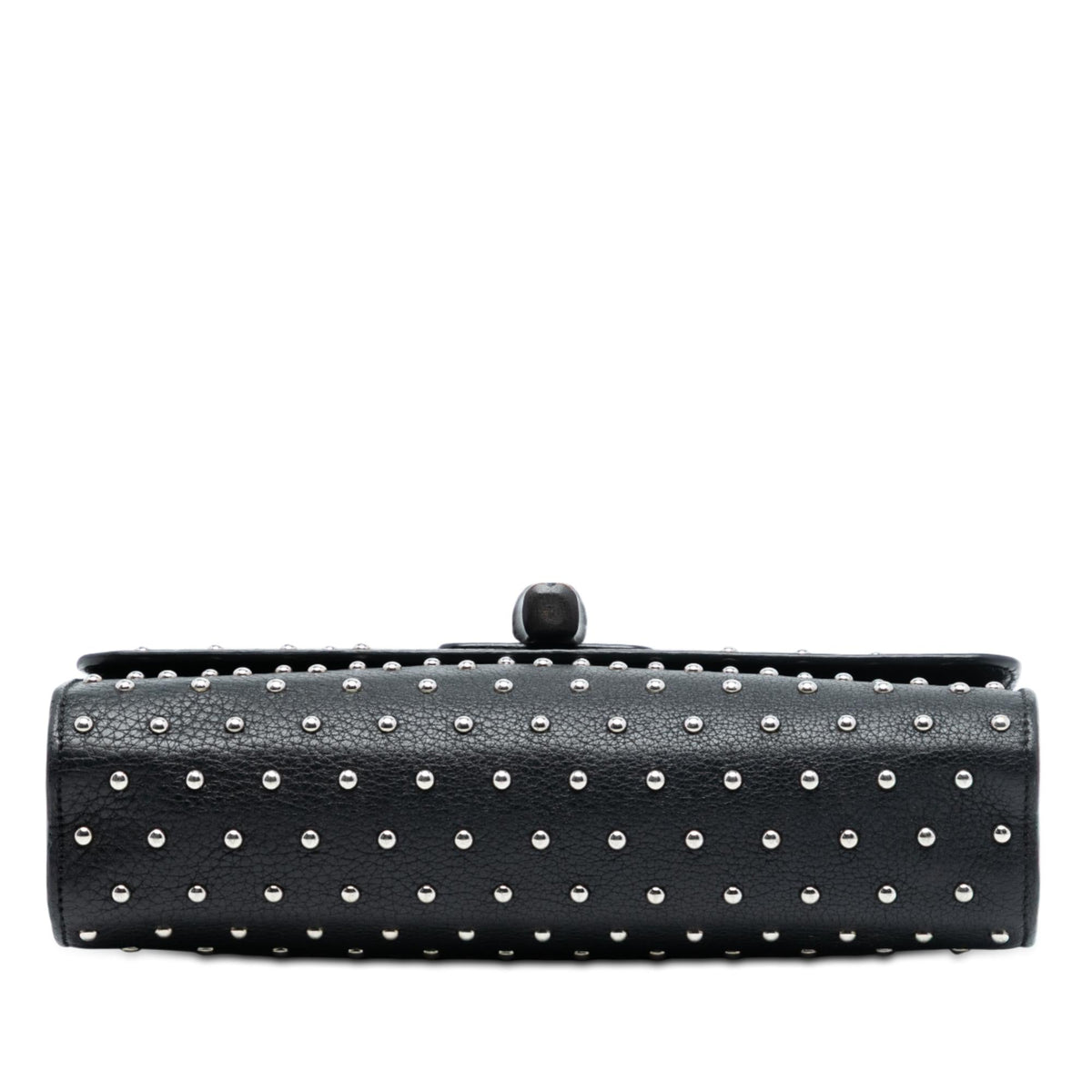 Gucci Medium Studded Leather Miss Bamboo Crossbody