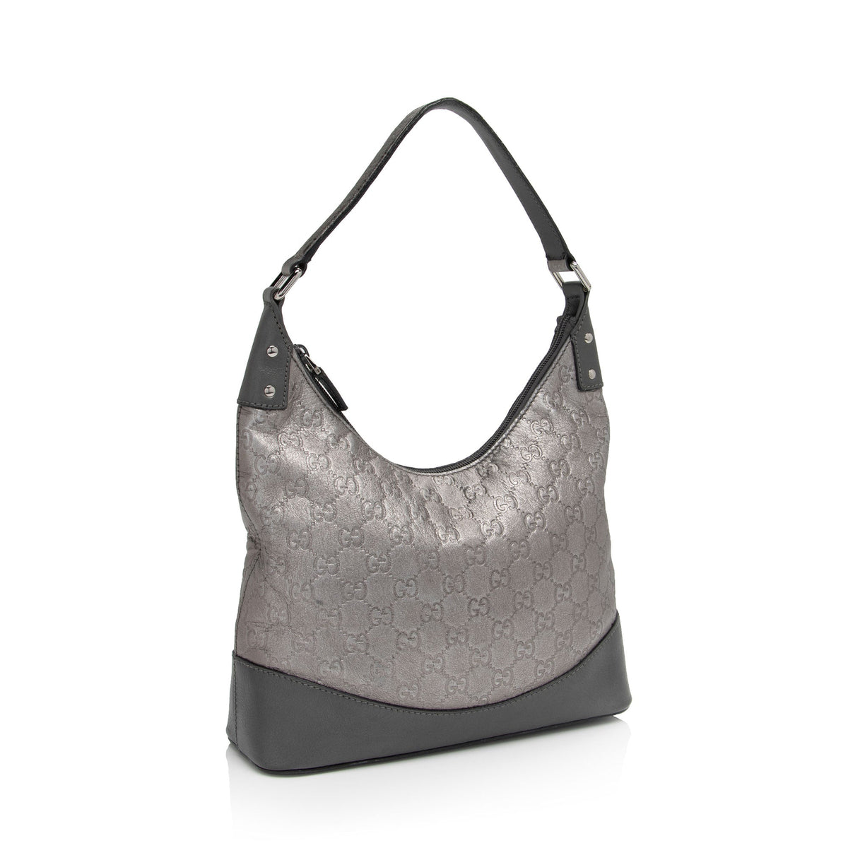 Gucci Metallic Guccissima Leather Small Hobo (SHF-WaBJWh)