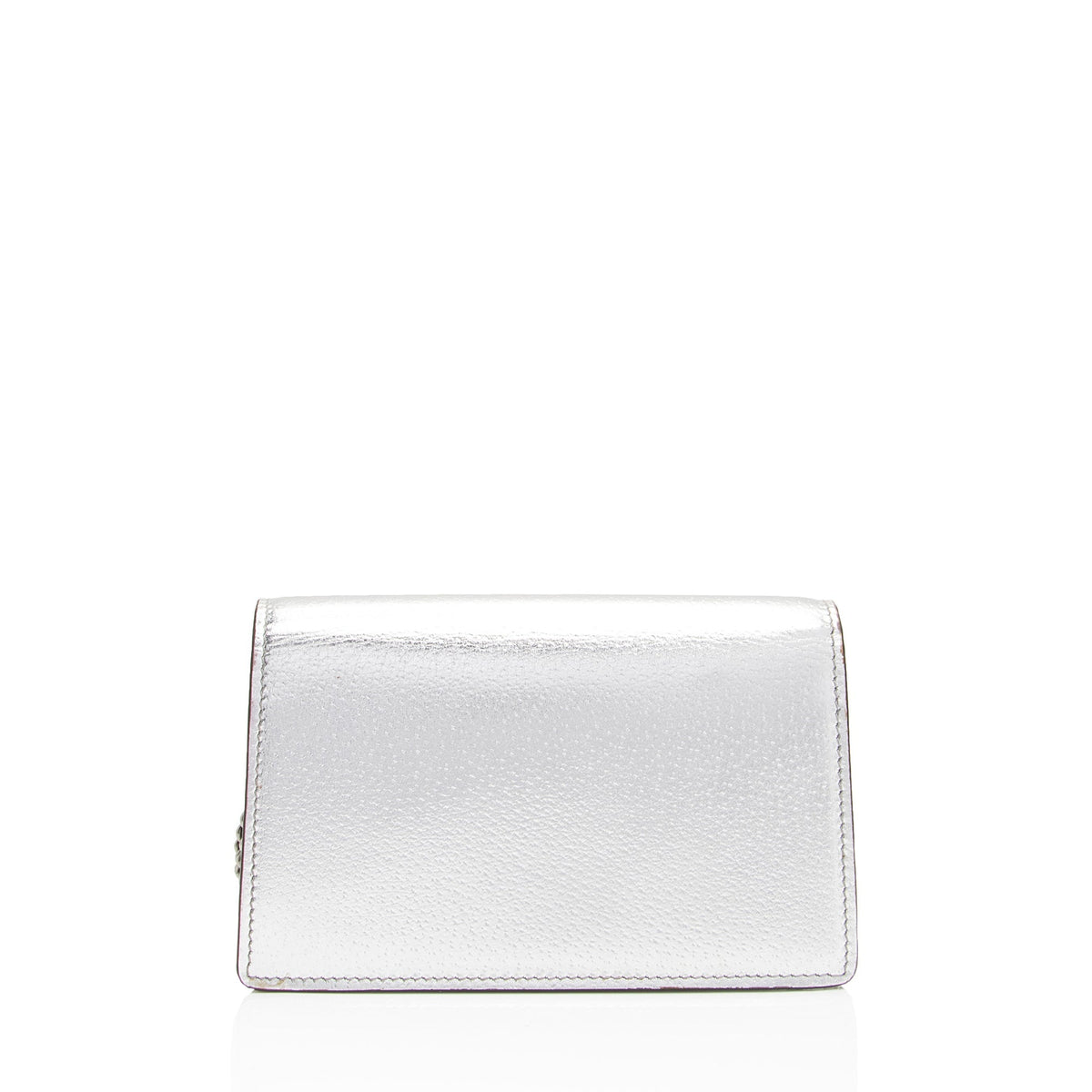 Gucci Metallic Leather Dionysus Super Mini Bag (SHF-PQUwUw)