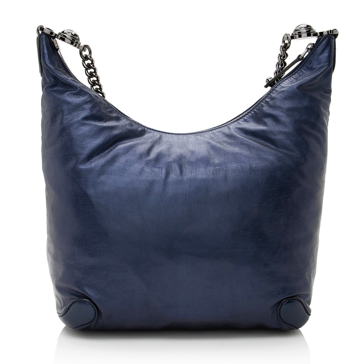 Gucci Metallic Leather Galaxy Medium Chain Hobo (SHF-22828)