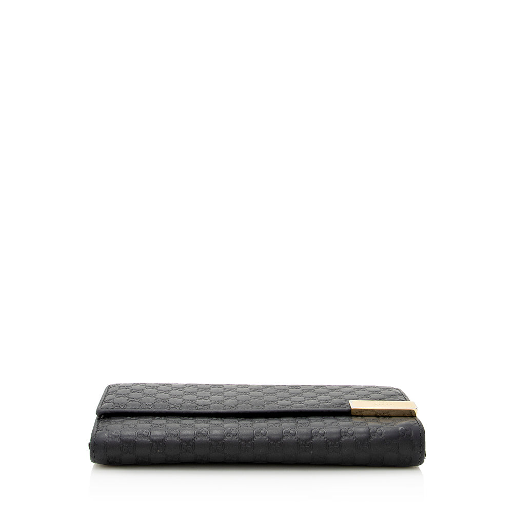 Gucci Micro Guccissima Leather Wallet on Chain Bag (SHF-19776)