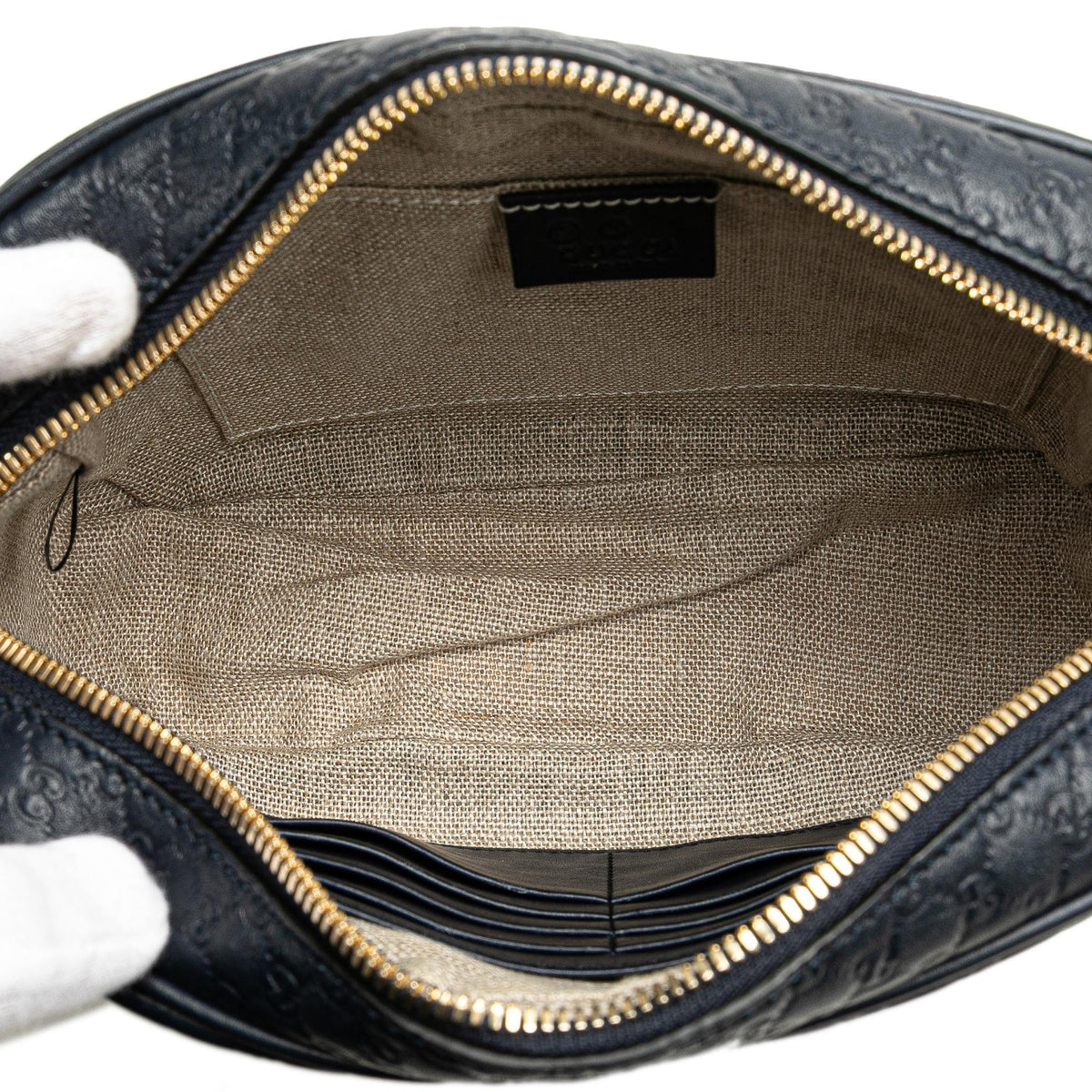 Gucci Microguccissima Bree Crossbody