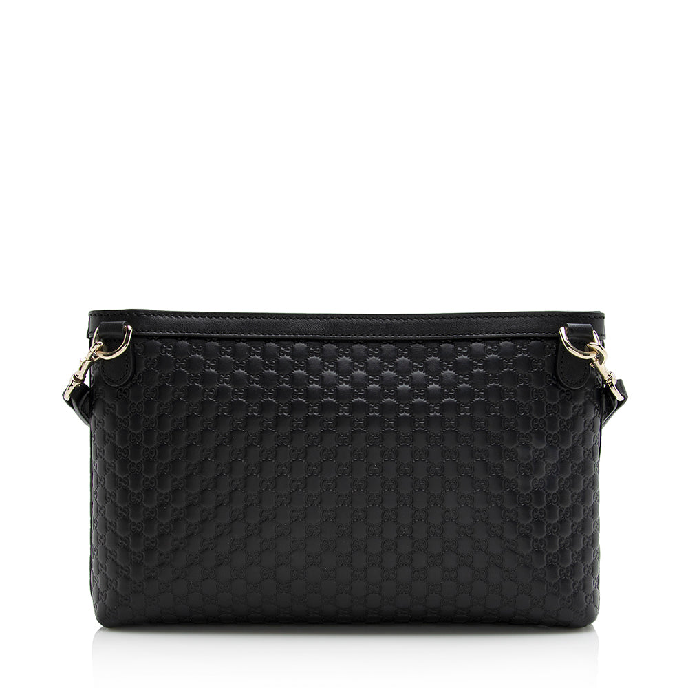 Gucci Microguccissima Flat Crossbody Bag (SHF-21814)