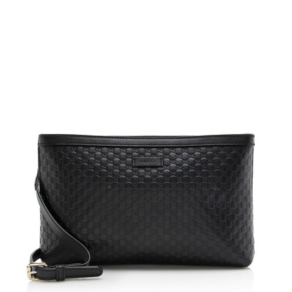 Gucci Microguccissima Flat Crossbody Bag (SHF-21814)