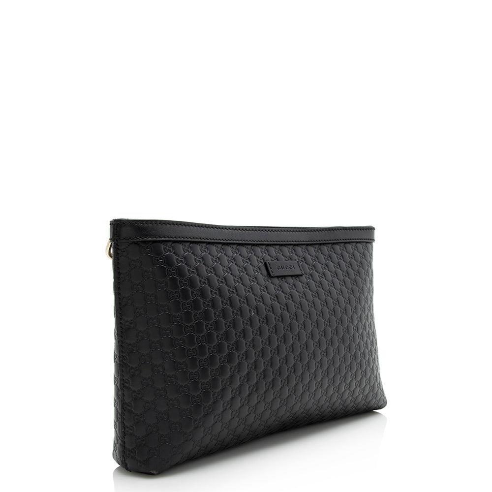 Gucci Microguccissima Flat Crossbody Bag (SHF-21814)