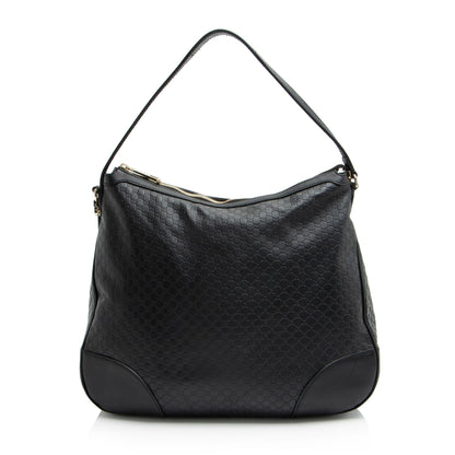 Gucci Microguccissima Leather Bree Large Hobo