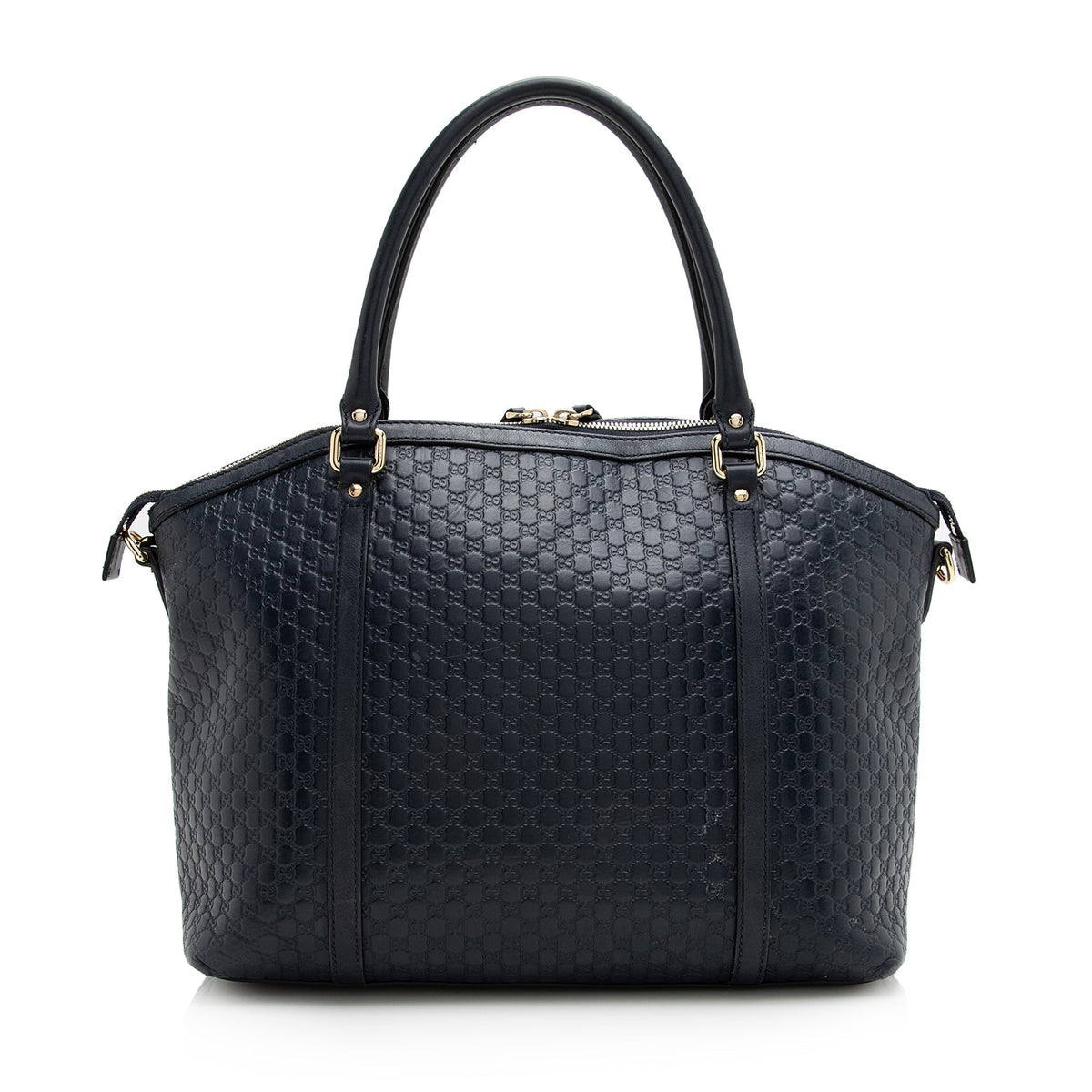 Gucci Microguccissima Leather Dome Medium Satchel (SHF-22740)