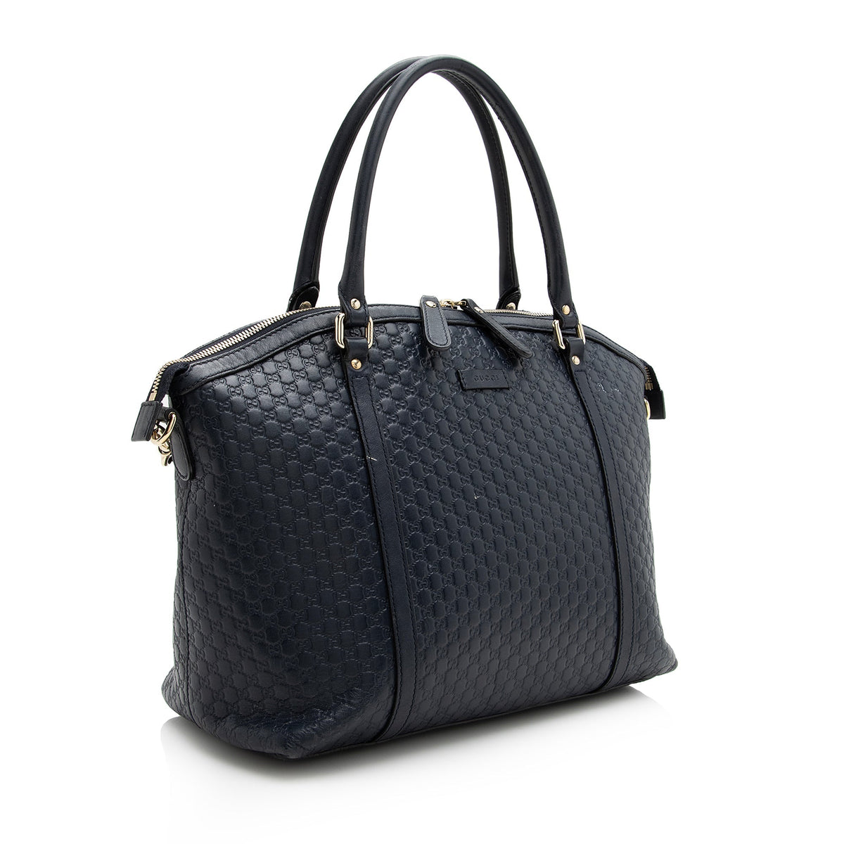 Gucci Microguccissima Leather Dome Medium Satchel (SHF-22740)