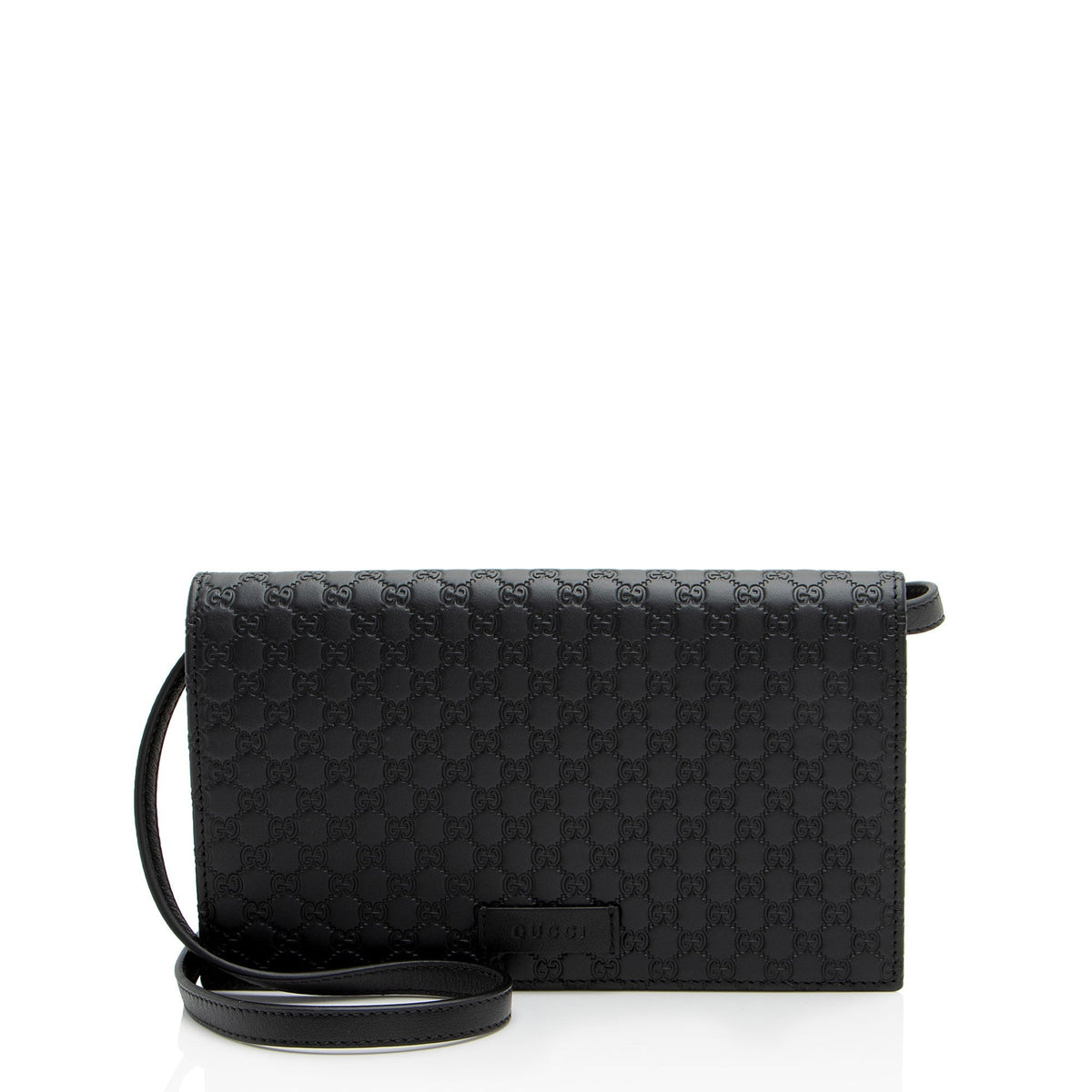 Gucci Microguccissima Leather Wallet Crossbody (SHF-RljdLh)