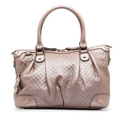 Gucci Microguccissima Sukey Satchel (SHG-NL2tIg)
