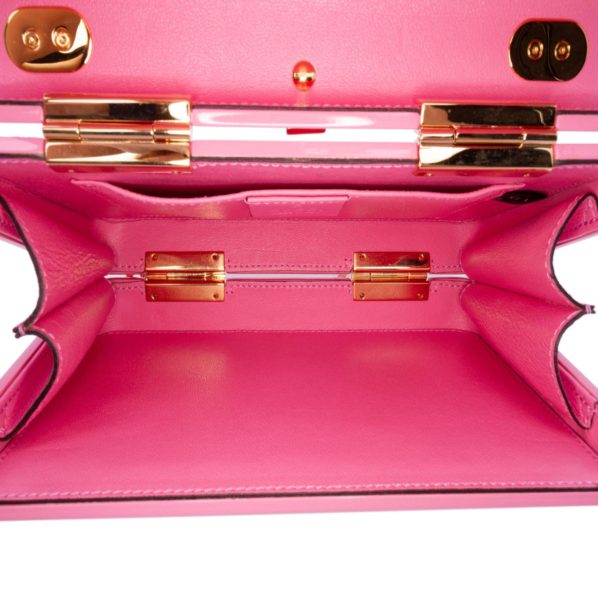 Gucci Mini Acrylic Sylvie 1969 Top Handle Bag