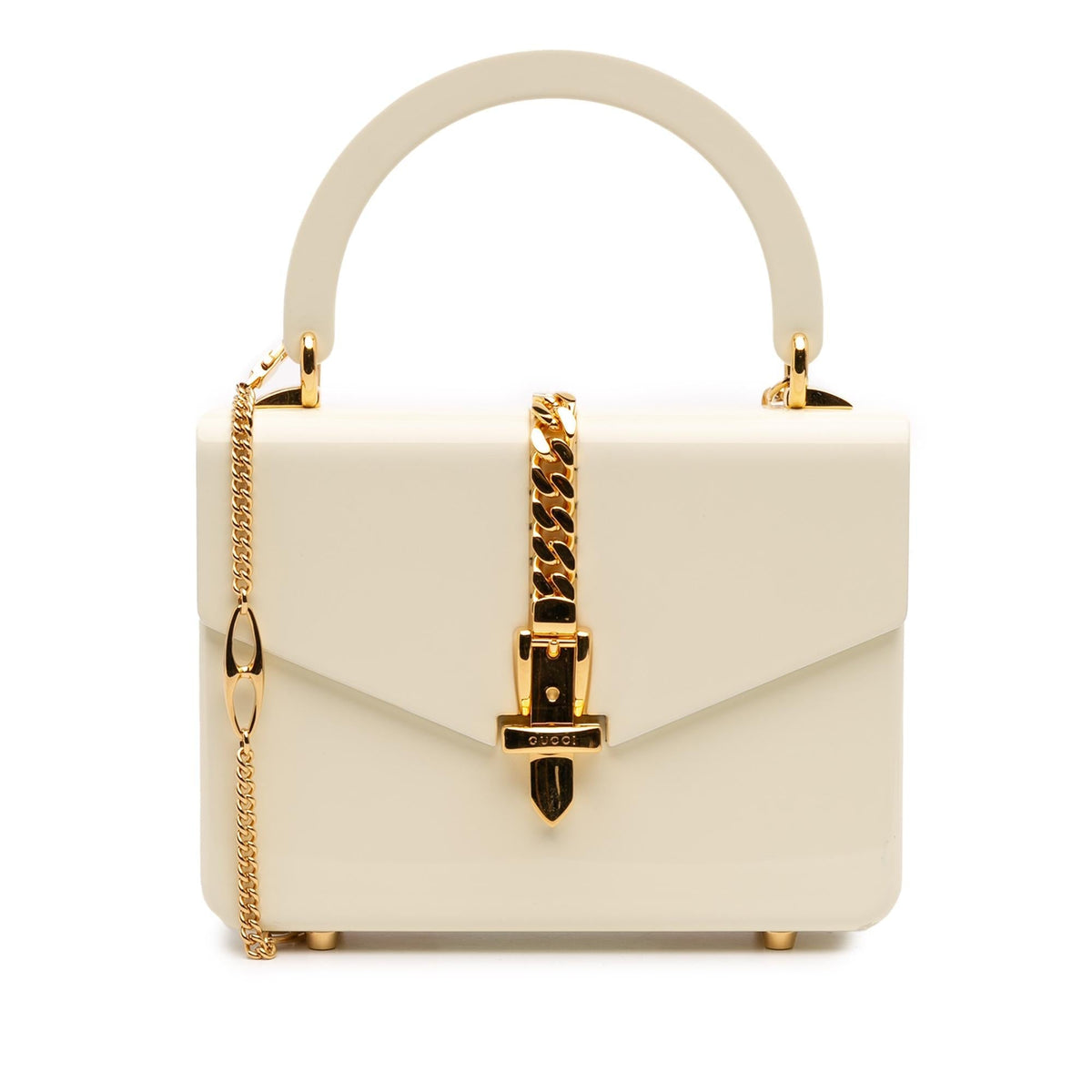 Gucci Mini Acrylic Sylvie 1969 Top Handle Bag
