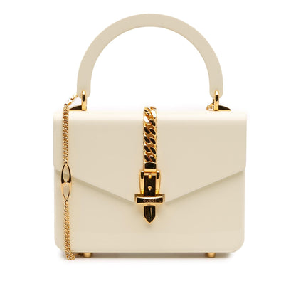 Gucci Mini Acrylic Sylvie 1969 Top Handle Bag