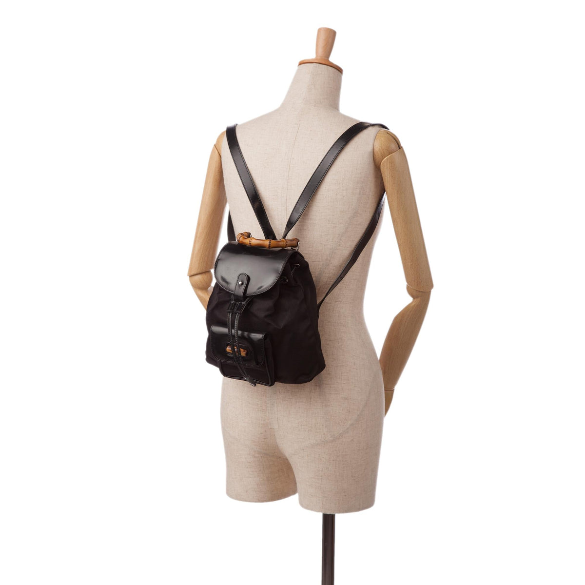 Gucci Mini Bamboo Backpack (SHG-cMpThL)