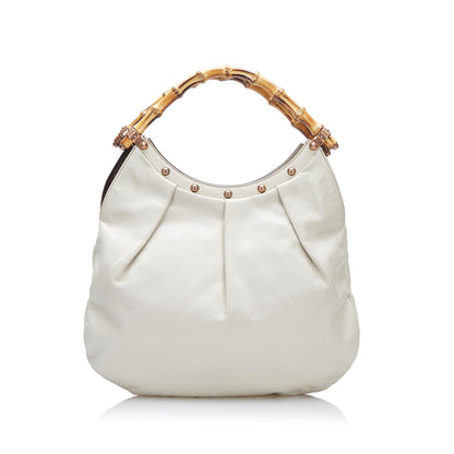 Gucci Mini Bamboo Studded Hobo (SHG-mfZiC7)