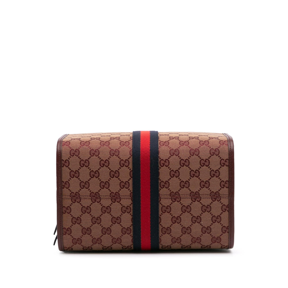 Gucci Mini GG Canvas Ophidia Web Duffle Bag