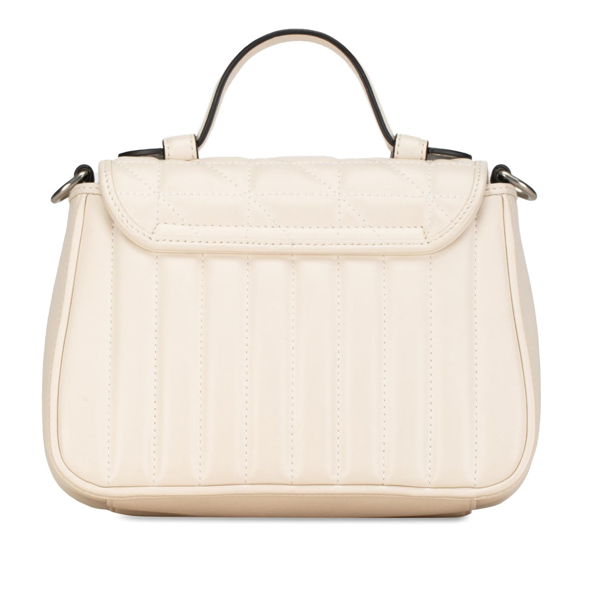 Gucci Mini GG Marmont Aria Matelasse Top Handle Bag (SHG-qPhLbm)