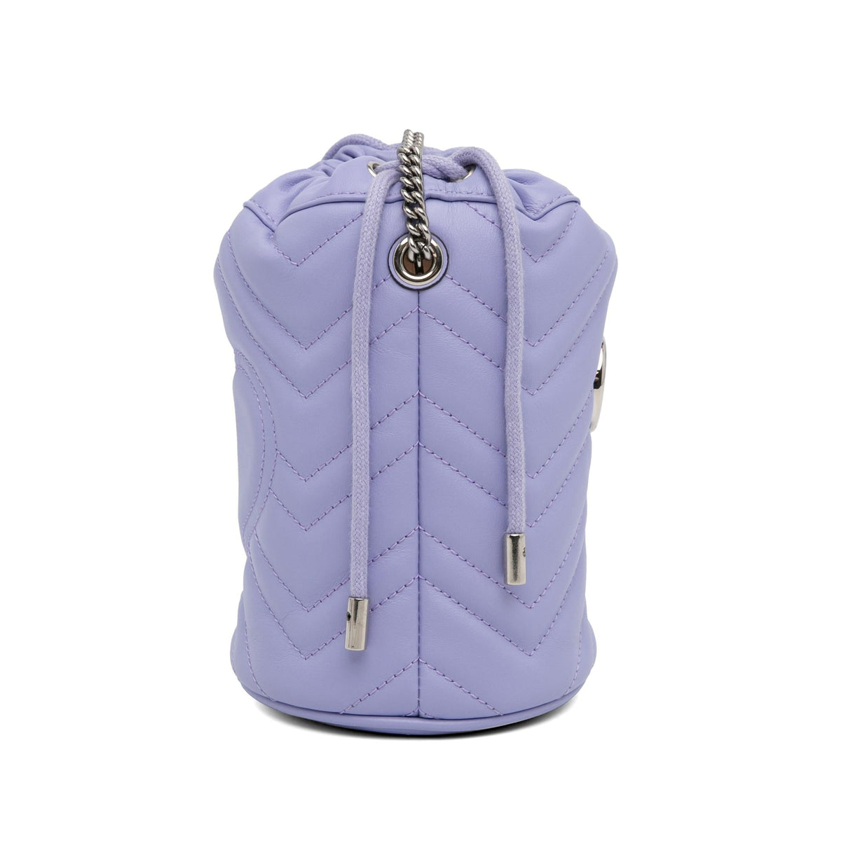 Gucci Mini GG Marmont Matelasse Bucket Bag (SHG-cgNll5)