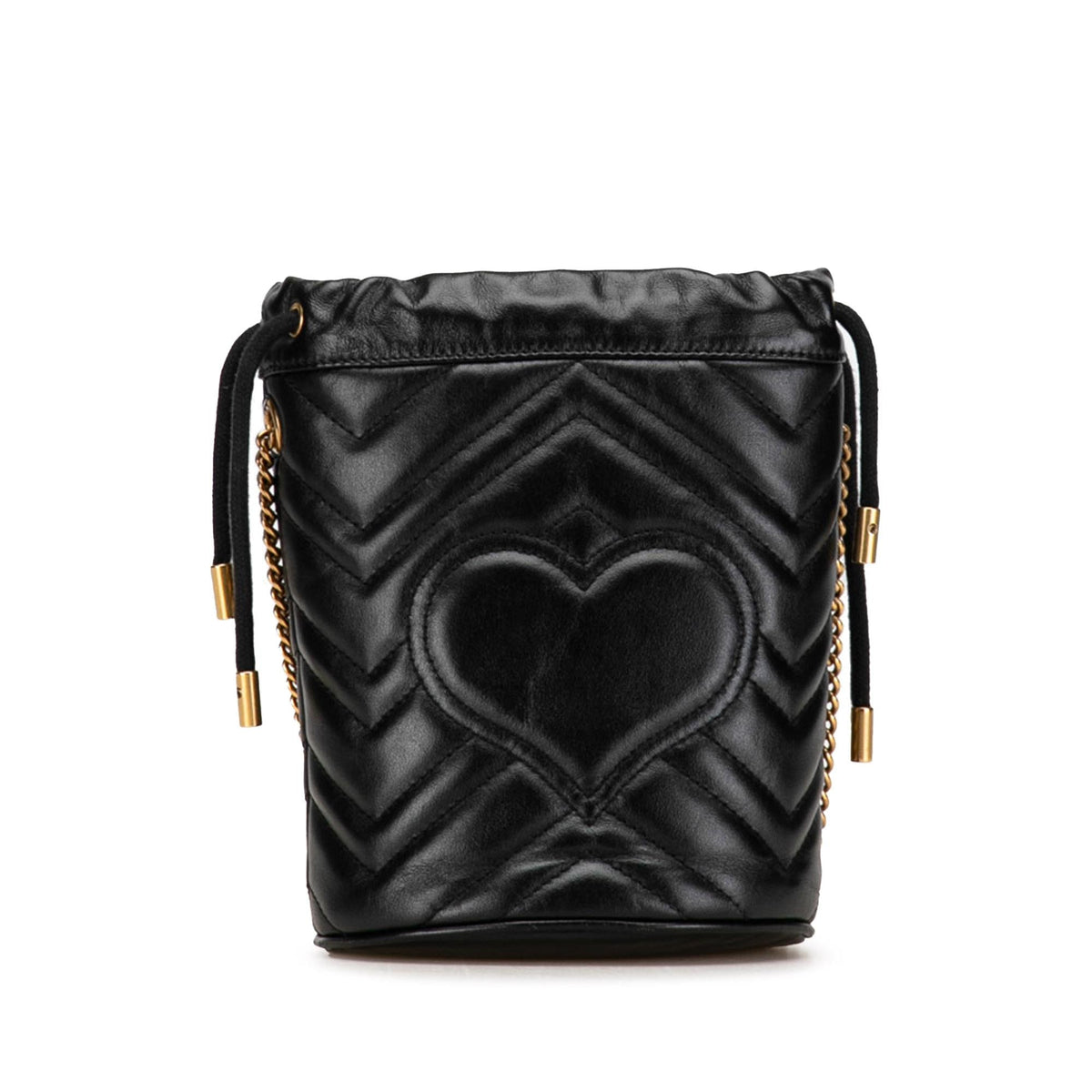Gucci Mini GG Marmont Matelasse Bucket Bag