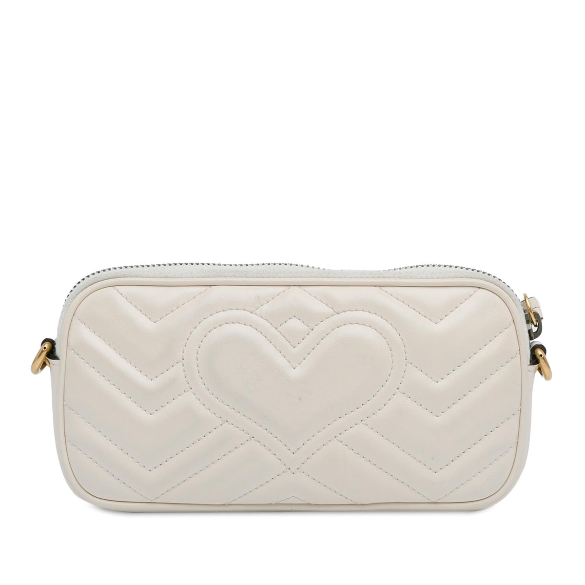 Gucci Mini GG Marmont Matelasse Camera Crossbody Bag (SHG-ORpyrF)