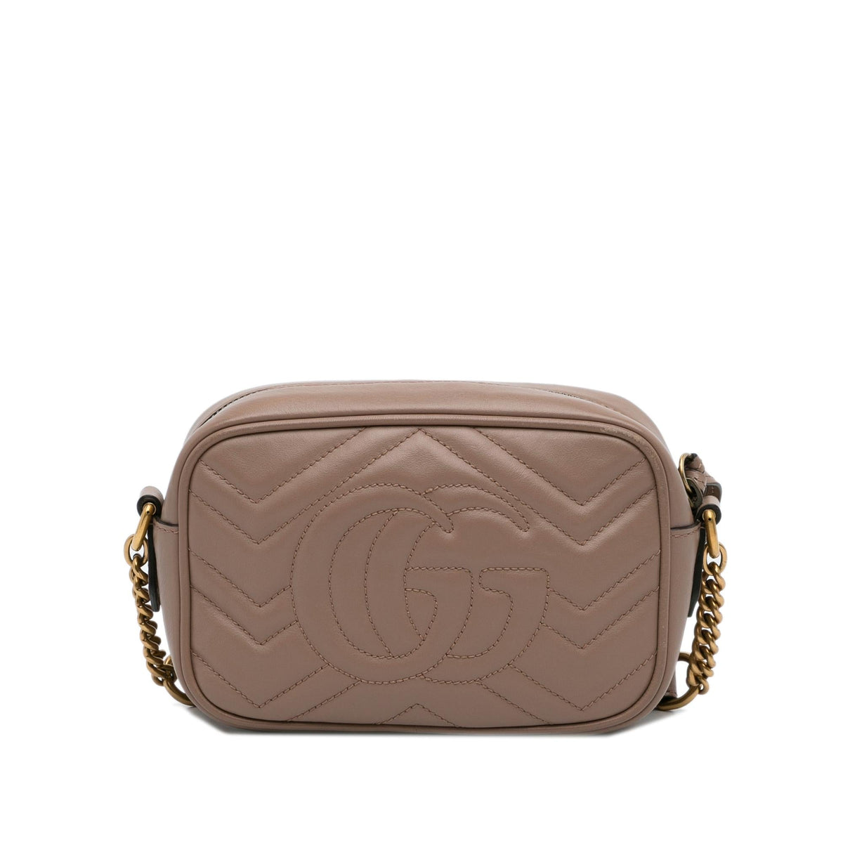 Gucci Mini GG Marmont Matelasse Crossbody (SHG-G4ySXO)