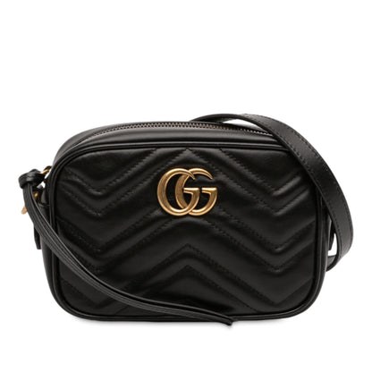 Gucci Mini GG Marmont Matelasse Leather Crossbody