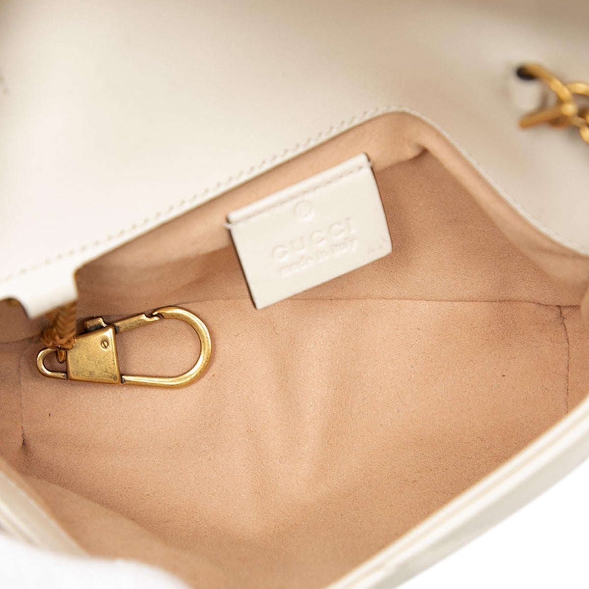 Gucci Mini GG Marmont Matelasse Leather Flap Crossbody