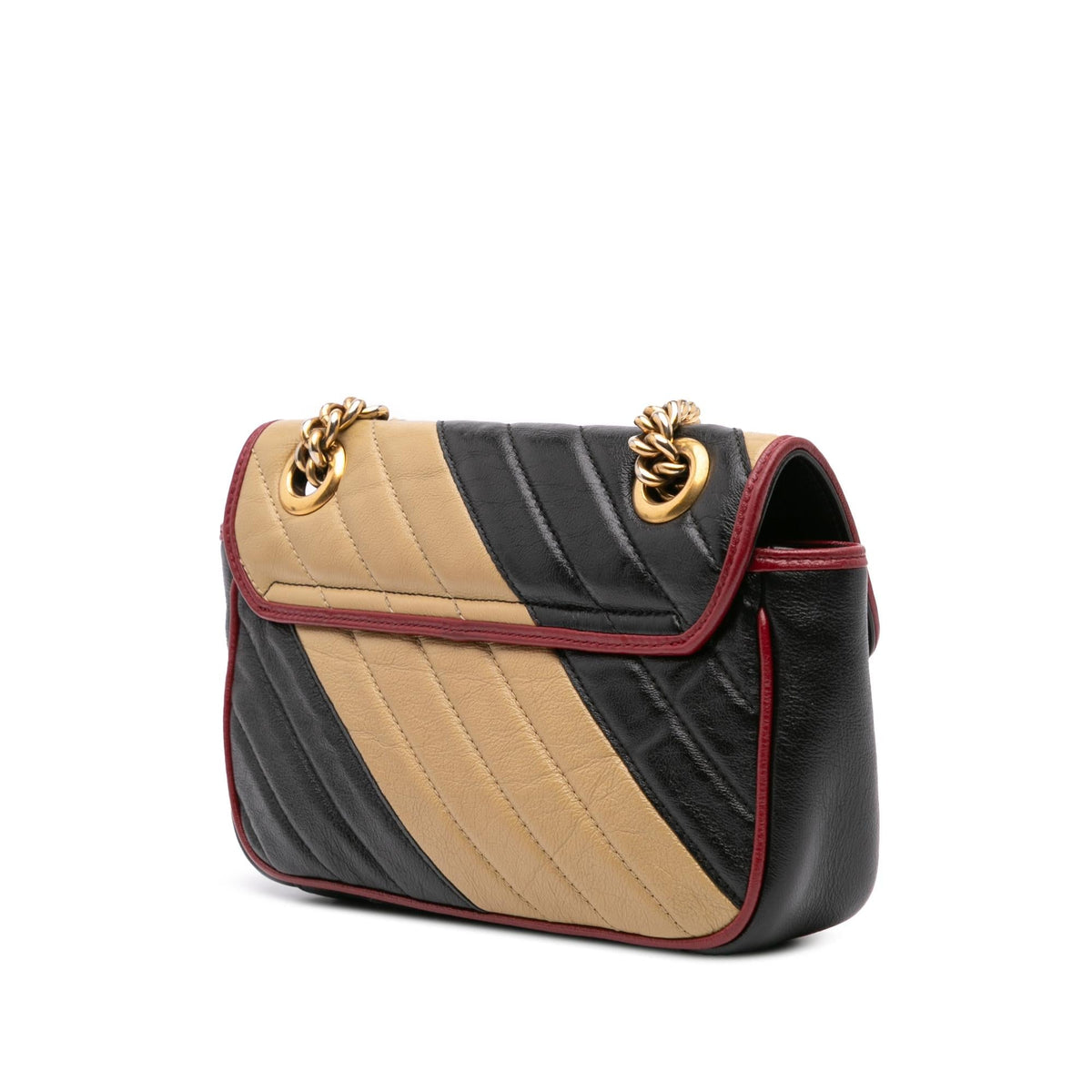 Gucci Mini GG Marmont Matelasse Leather Torchon Flap Crossbody