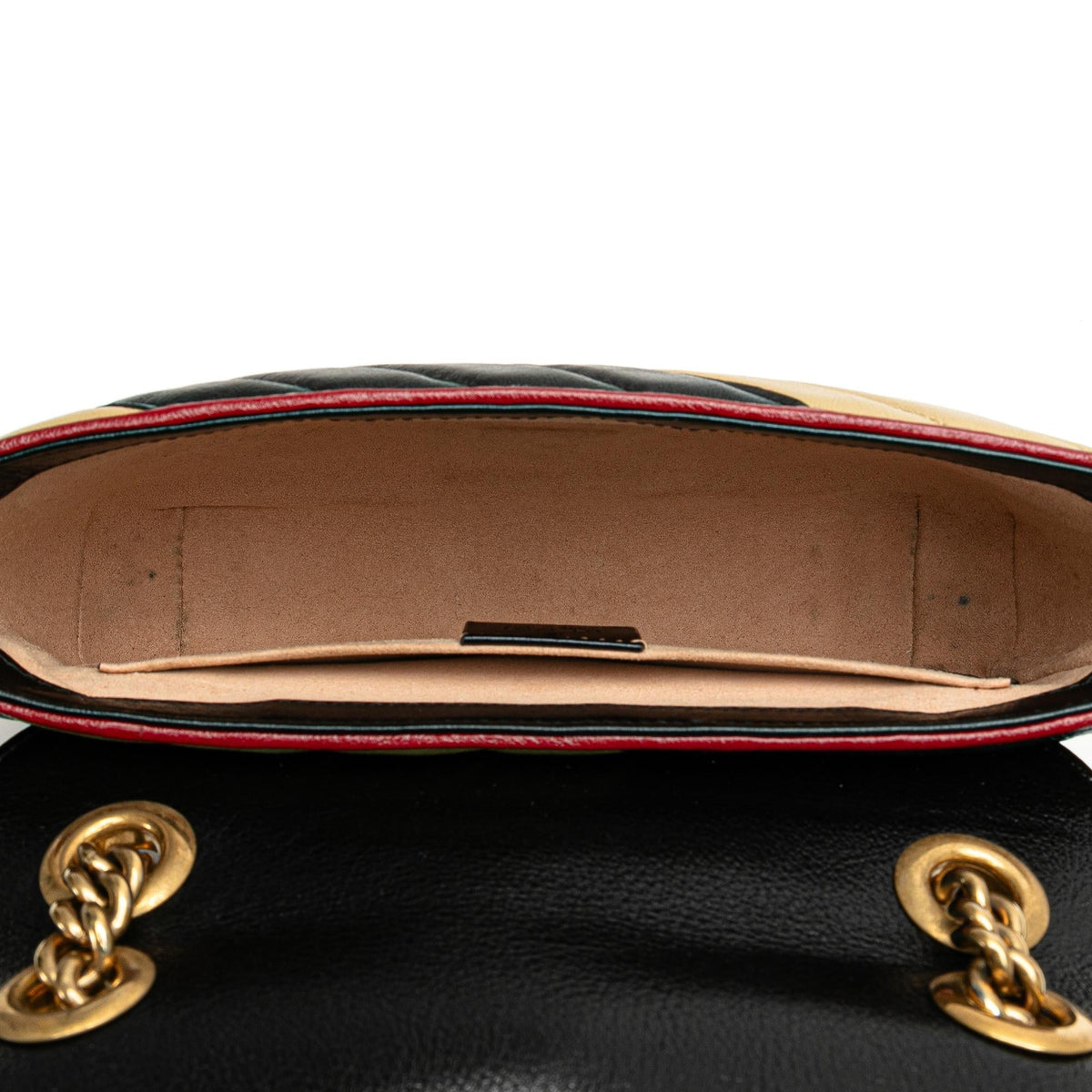 Gucci Mini GG Marmont Matelasse Leather Torchon Flap Crossbody