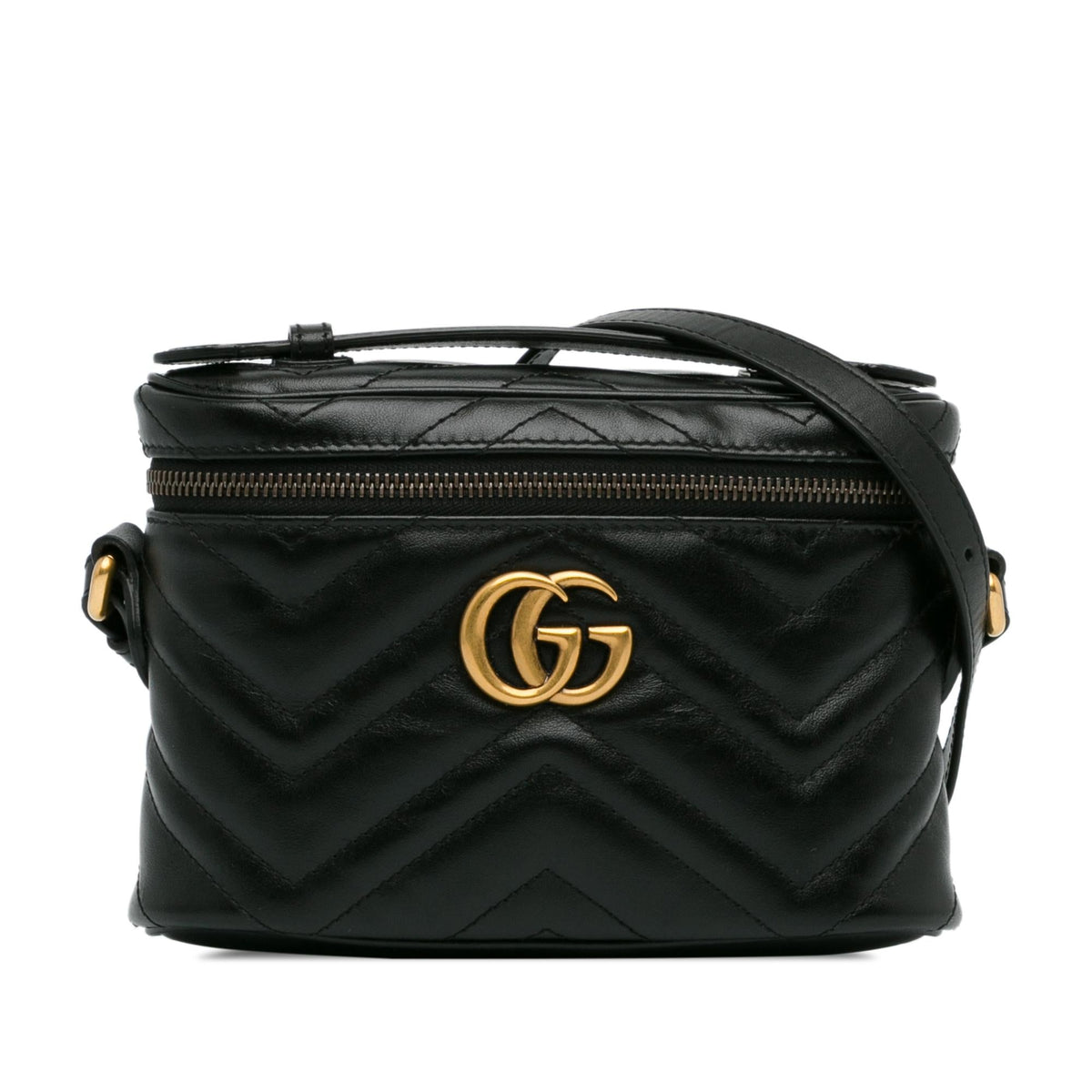 Gucci Mini GG Marmont Satchel (SHG-EaRuAN)