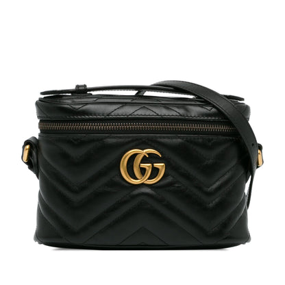 Gucci Mini GG Marmont Satchel (SHG-EaRuAN)