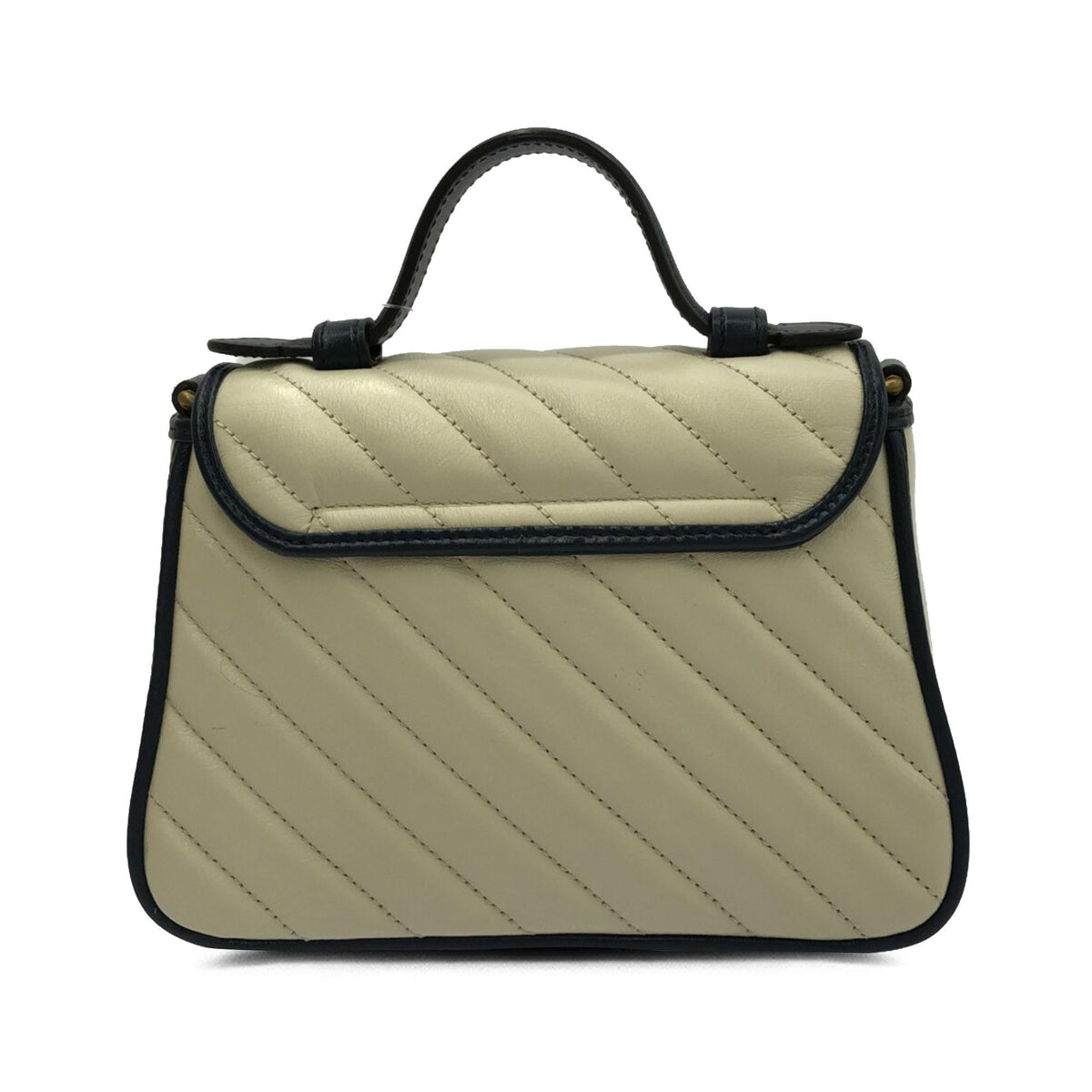 Gucci Mini GG Marmont Top Handle Bag (SHG-iCLrcQ)