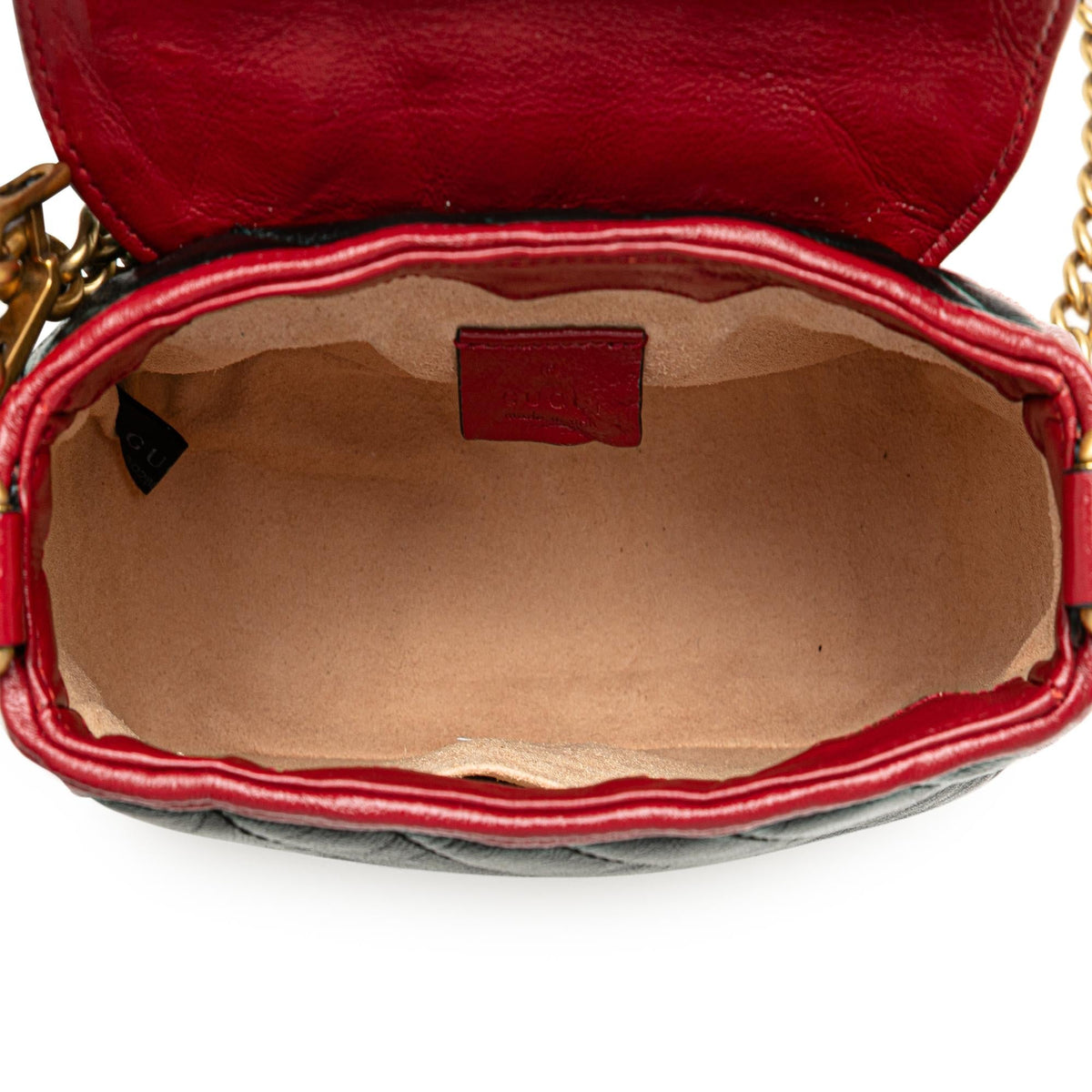 Gucci Mini GG Marmont Torchon Top Handle Bag