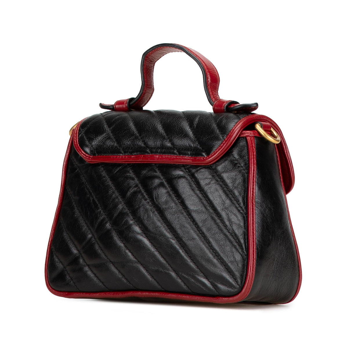 Gucci Mini GG Marmont Torchon Top Handle Bag