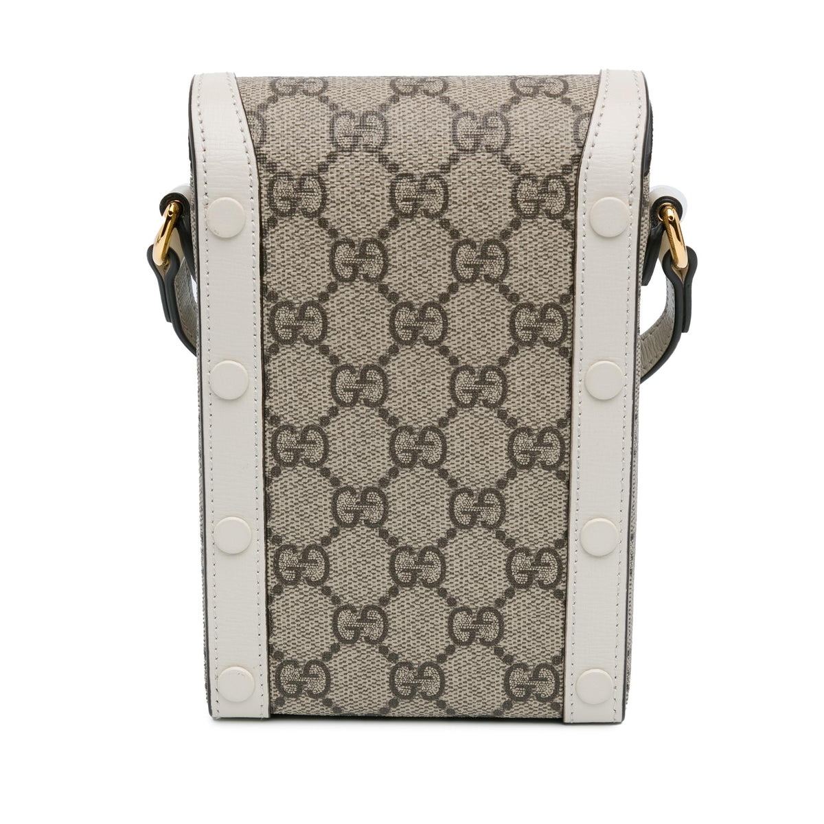 Gucci Mini GG Supreme Horsebit 1955 Crossbody Bag (SHG-aKOQUF)