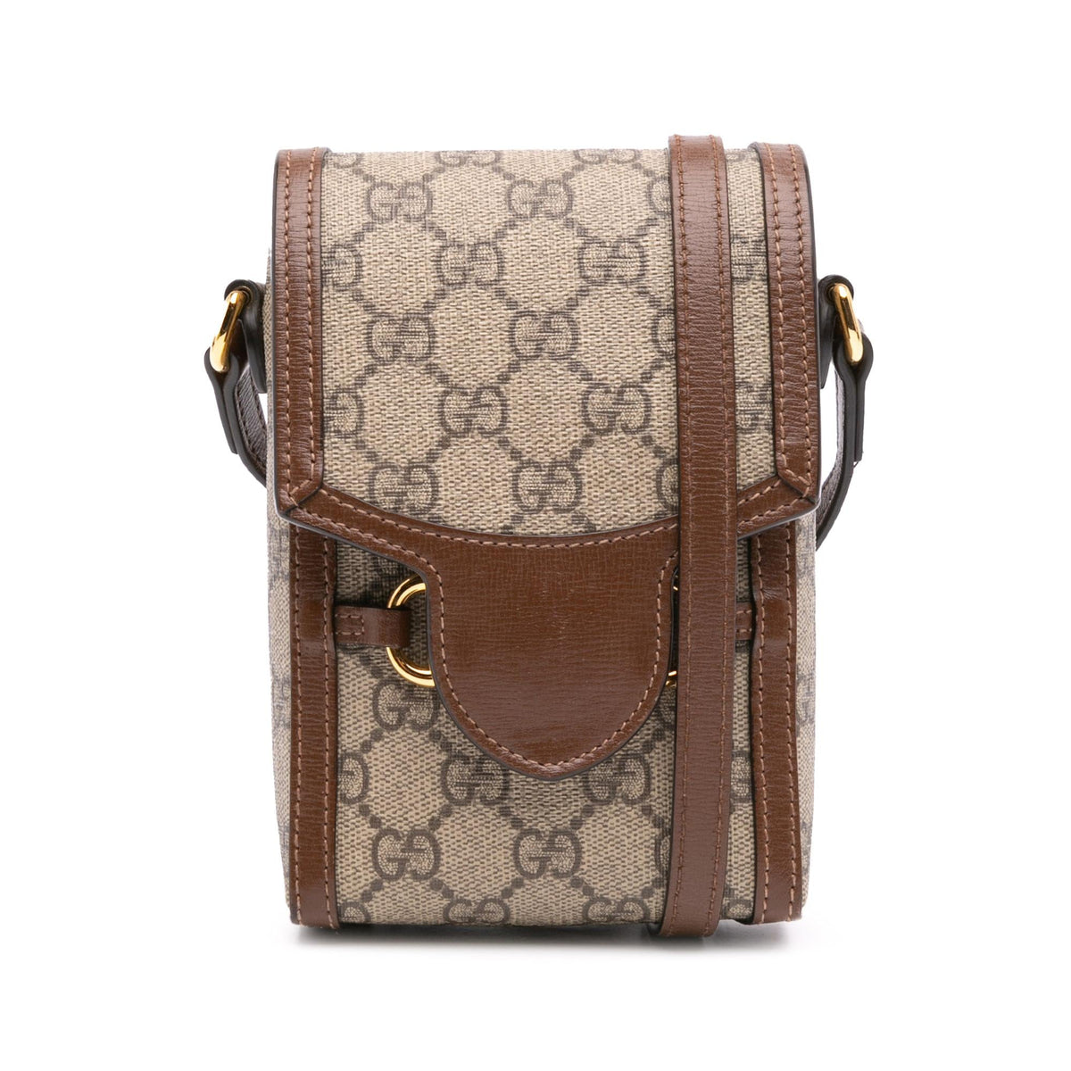 Gucci Mini GG Supreme Horsebit 1955 Crossbody
