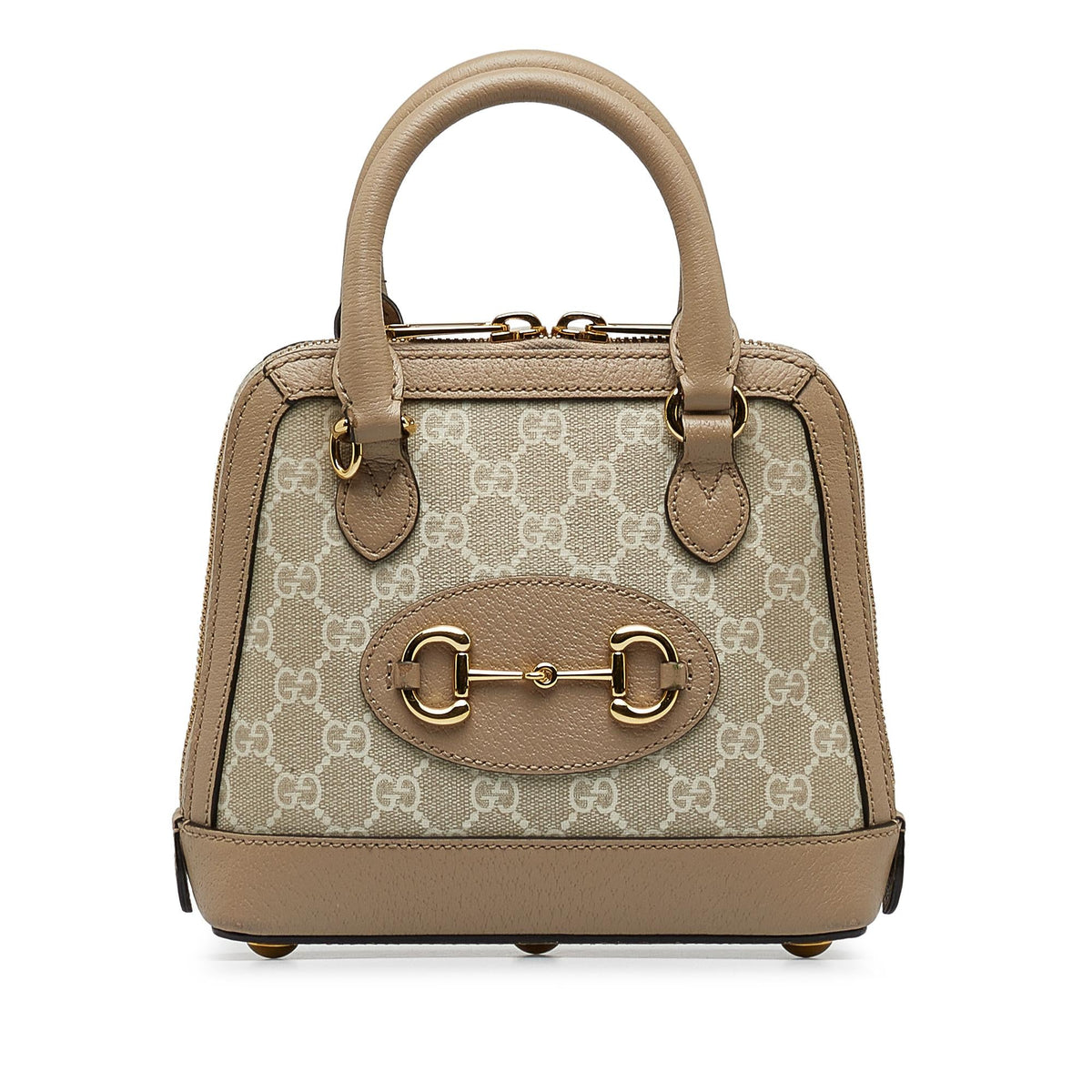 Gucci Mini GG Supreme Horsebit 1955 Satchel (SHG-zUVIp0)