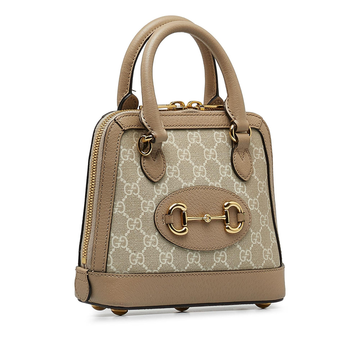 Gucci Mini GG Supreme Horsebit 1955 Satchel