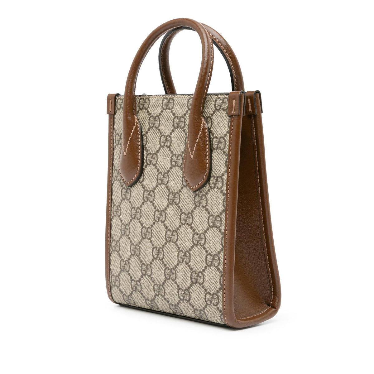 Gucci Mini GG Supreme Interlocking G Satchel